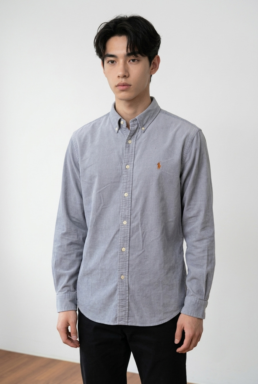 Polo Ralph Lauren Men's Long Sleeve Corduroy Button-Down Shirt